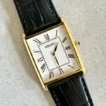 Seiko Tank Gold PVD Quartz Men SWR052