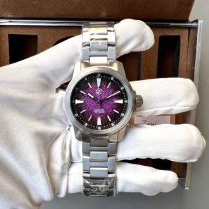 ZELOS Aurora Field Nebula Titanium Men 38mm - Image 2