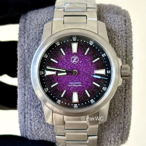 ZELOS Aurora Field Nebula Titanium Automatic Men 38mm