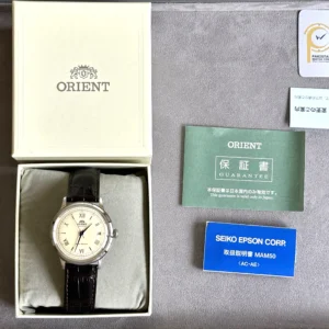 Orient Bambino Cream Dial Automatic Men JDM SAC00009N0 40.5mm - Image 3