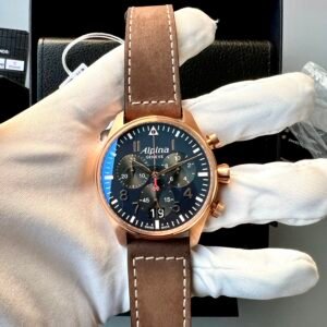 Alpina Pilot Chronograph AL-372NB4S4 44mm - Image 2