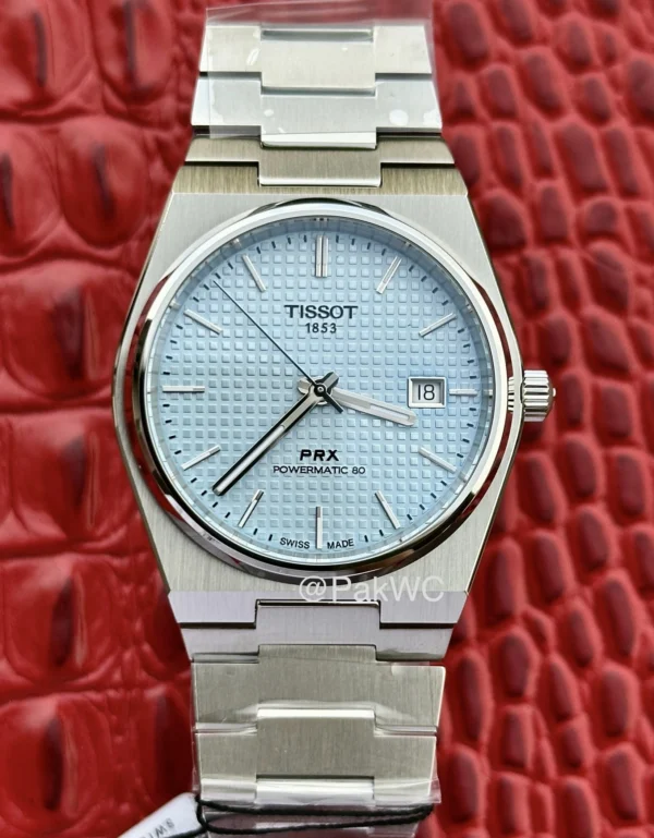Tissot PRX Ice Blue Automatic Men T137.407.11.351.00 40mm