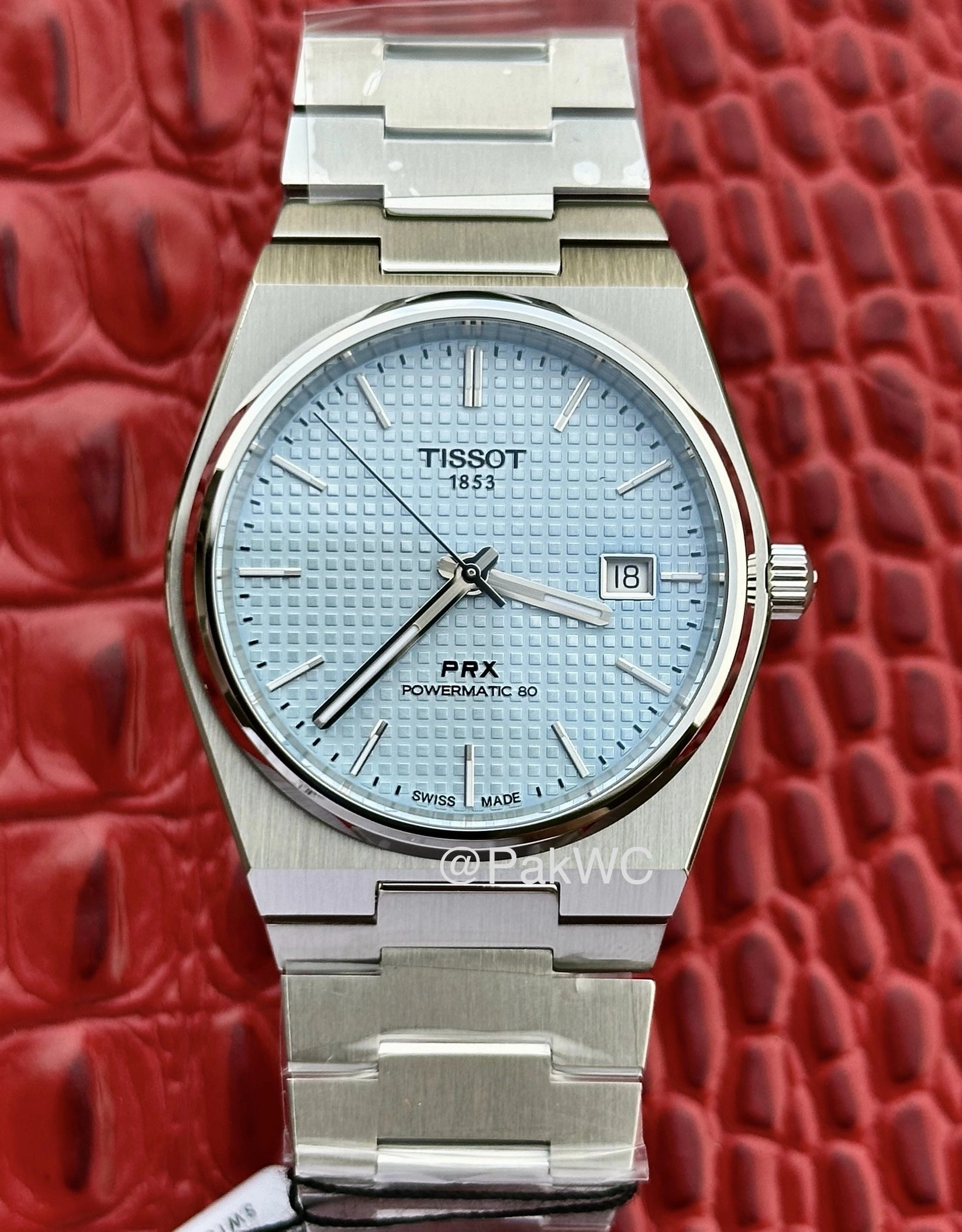 Tissot PRX Ice Blue Automatic Men T137.407.11.351.00 40mm