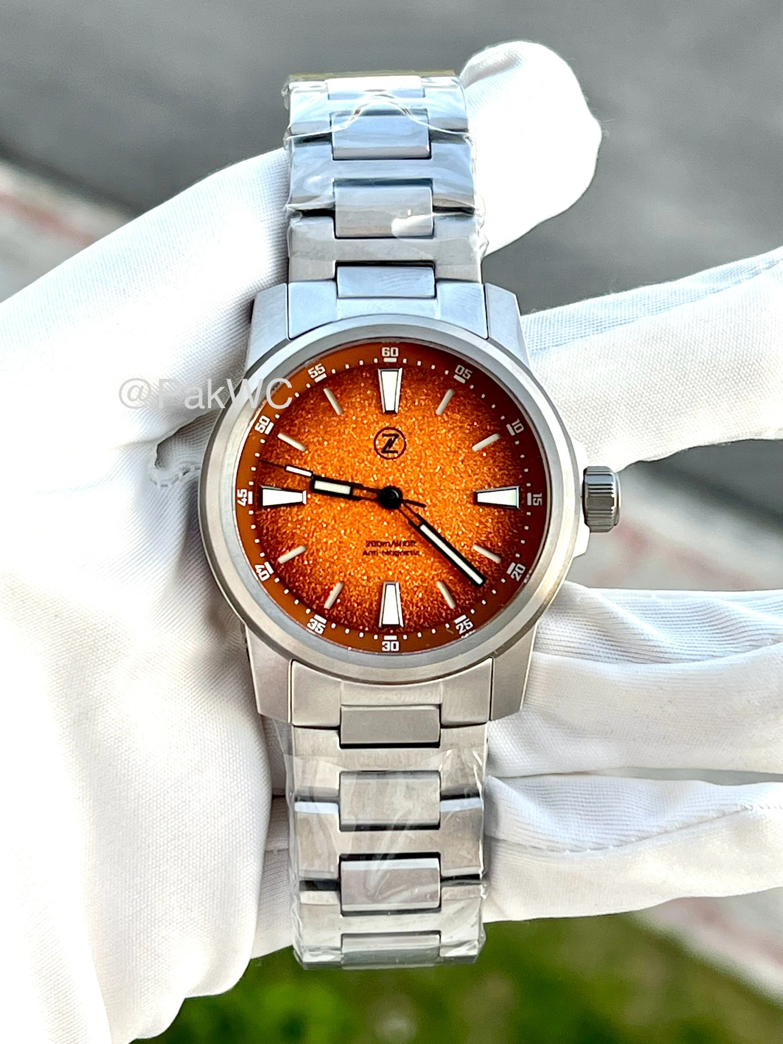 ZELOS Aurora Field Supernova Titanium Men 42mm | PakWC
