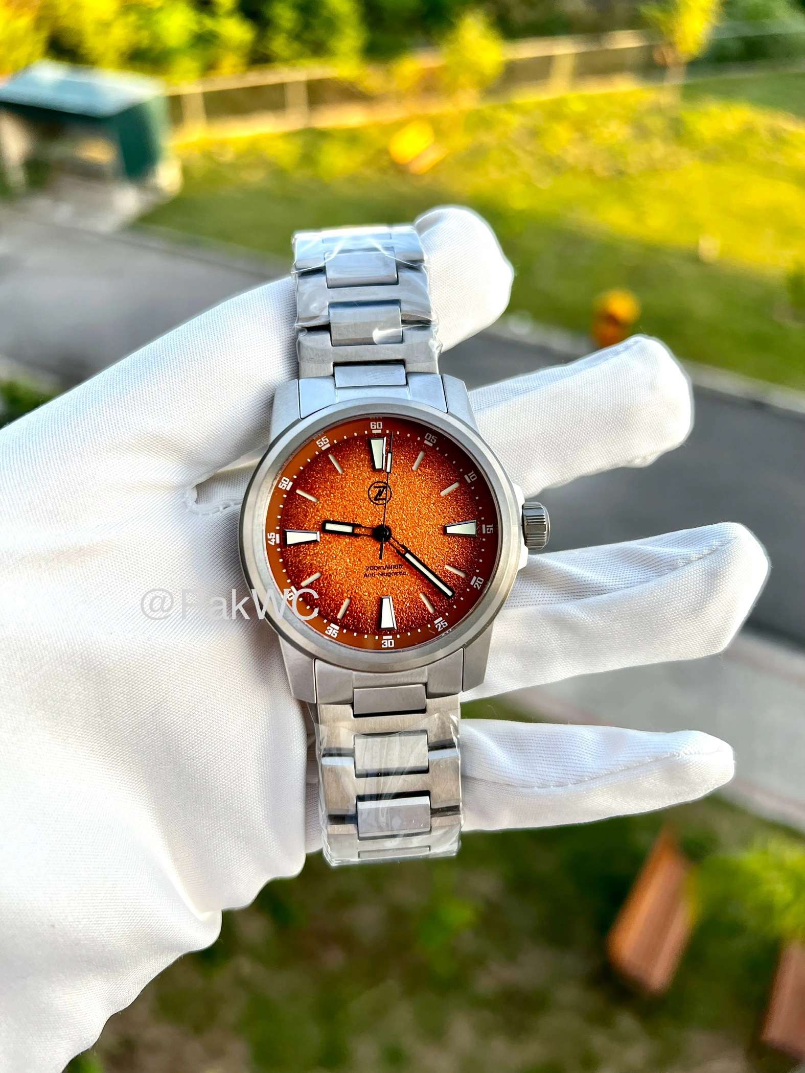 ZELOS Aurora Field Supernova Titanium Men 42mm | PakWC
