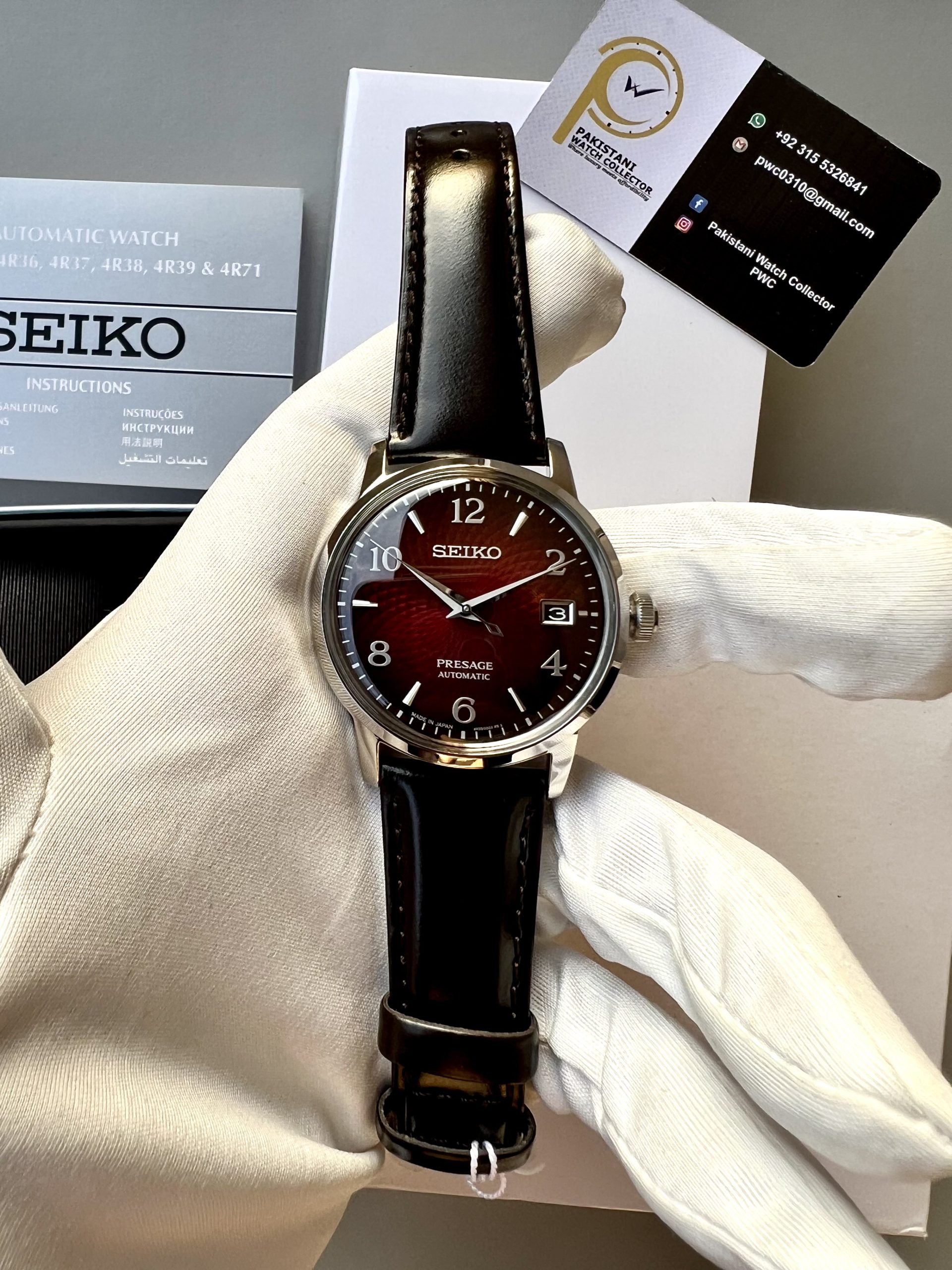 Seiko presage online negroni