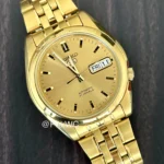 Seiko 5 Automatic Full Golden Watch SNK366 37mm
