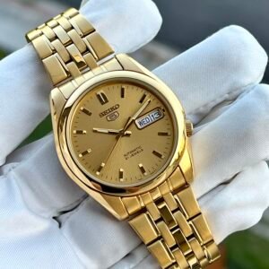 Seiko-5-Automatic-Full-Golden-Watch-SNK366-37mm-img