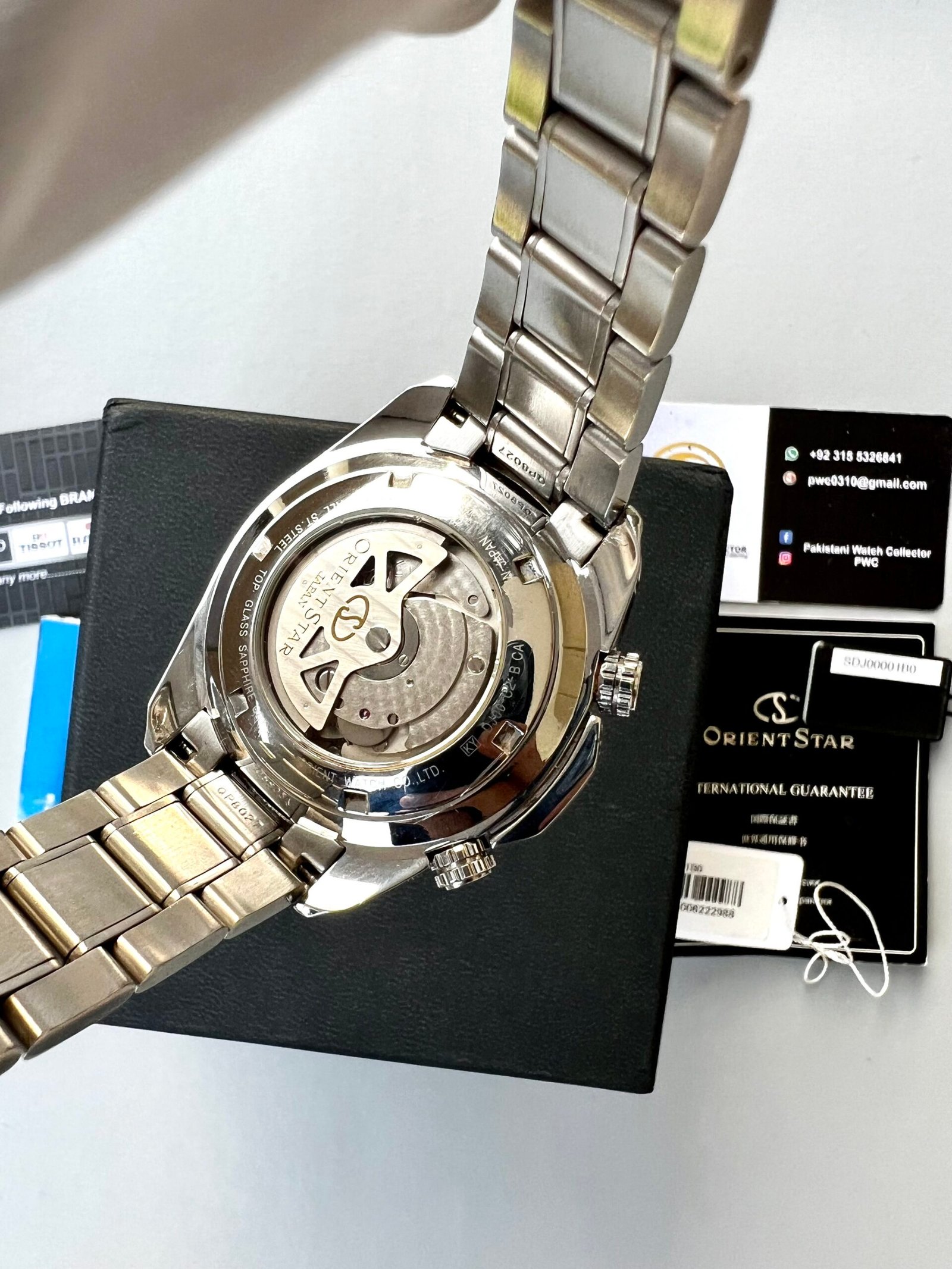 Orient Star Automatic GMT SDJ00001B0 41.5mm PakWC