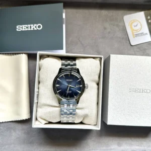 Seiko Presage Bluemoon Automatic Men SRPB41J1 40.5mm - Image 6