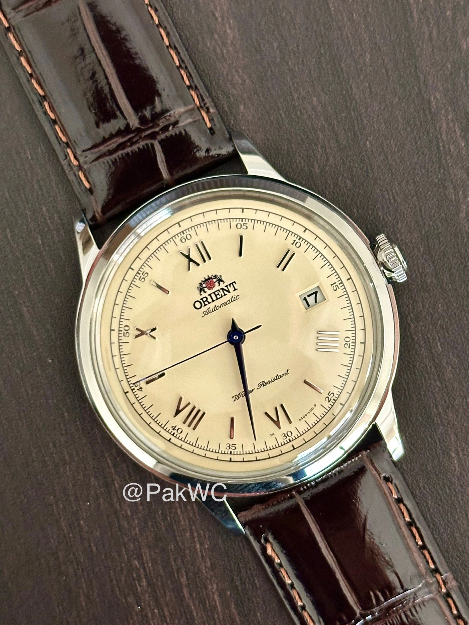 Orient Bambino Cream Dial FAC00009N0 40.5mm