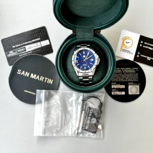 San Martin Automatic GMT Lapis Lazuli Dial 39mm - Image 9