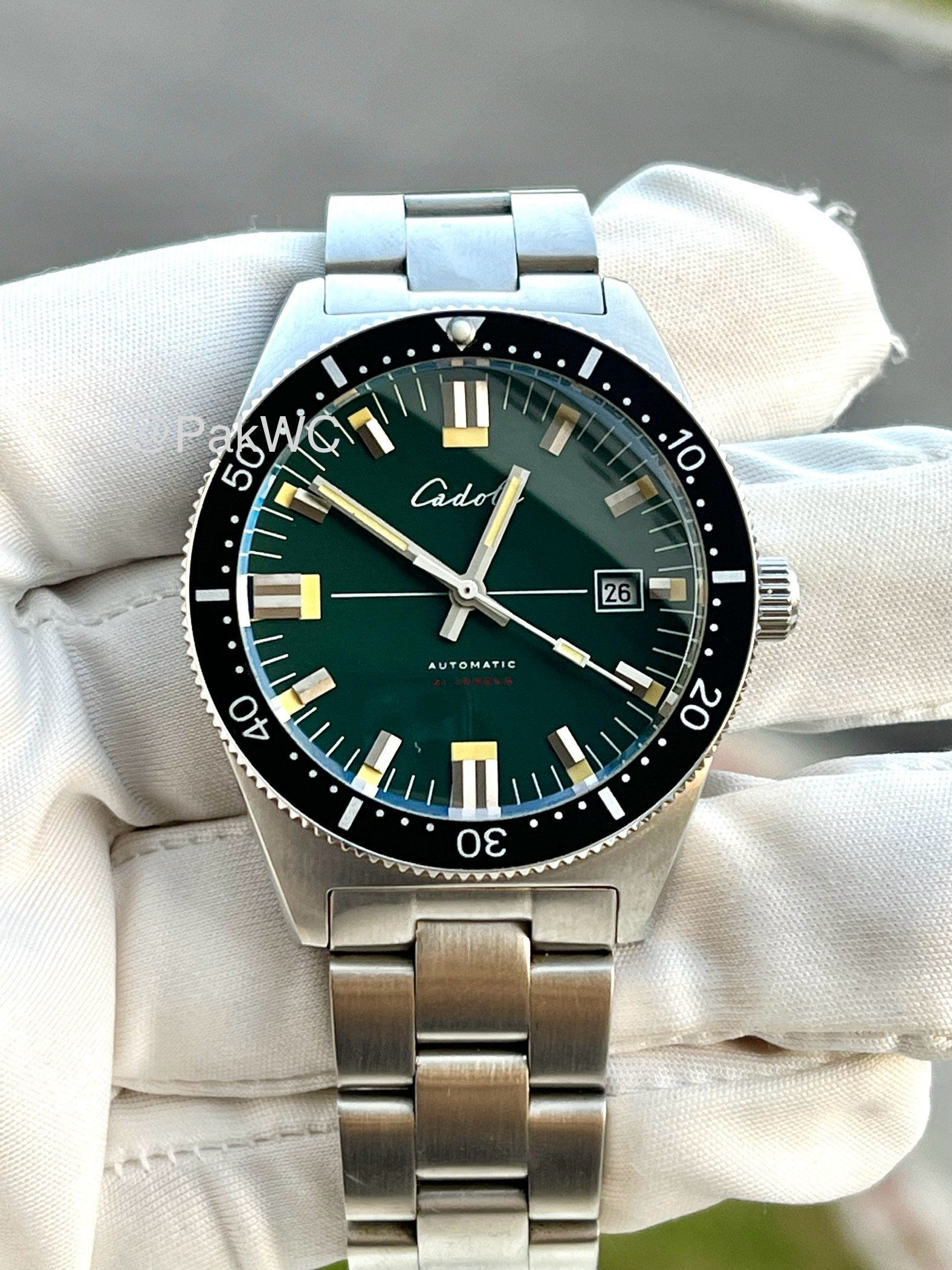 Cadola Noumea Green Automatic CD-1005 40mm