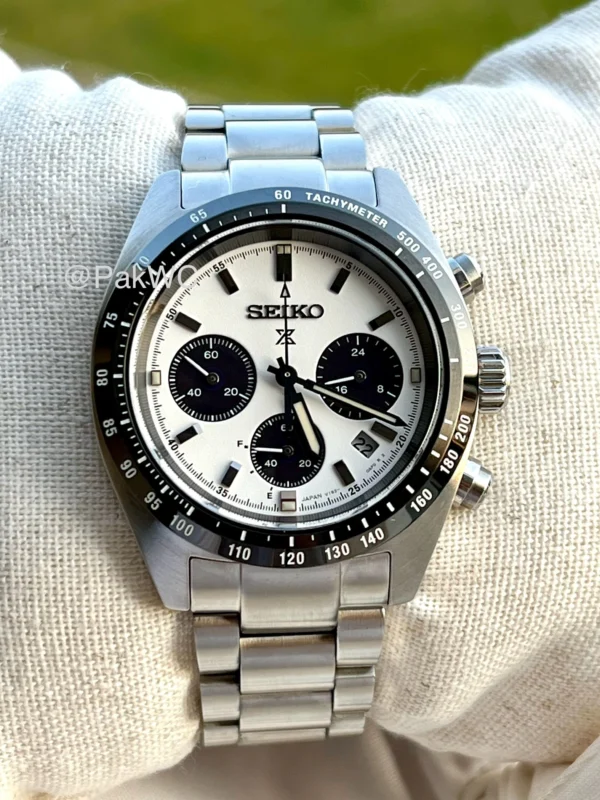 Seiko Solar Speedtimer Panda SBDL085 39mm | PakWC