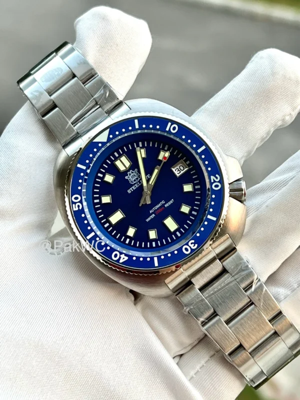 Steel Dive Turtle Blue Automatic SD1977 42mm