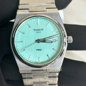 Tissot PRX Mint Green Quartz T137.410.11.091.01 40mm