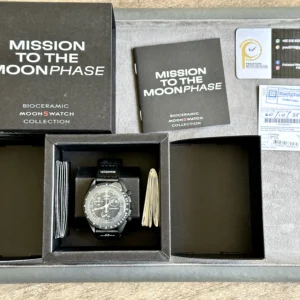 Omega x Swatch Snoopy Black Quartz S033B700 42mm - Image 7