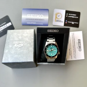 Seiko 5 Sports Tiffany Green Automatic SRPK33K1 38mm - Image 3