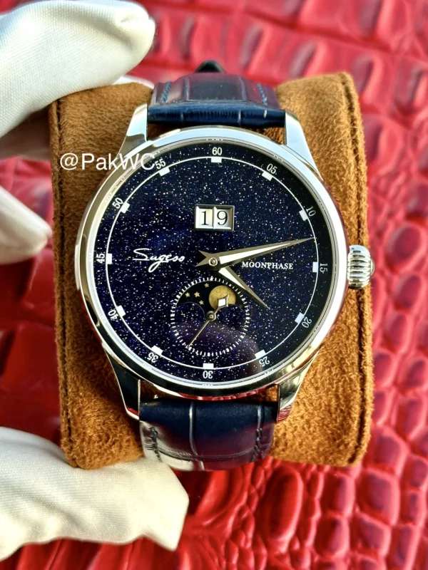 Sugess Aventurine Moonphase Automatic 41mm