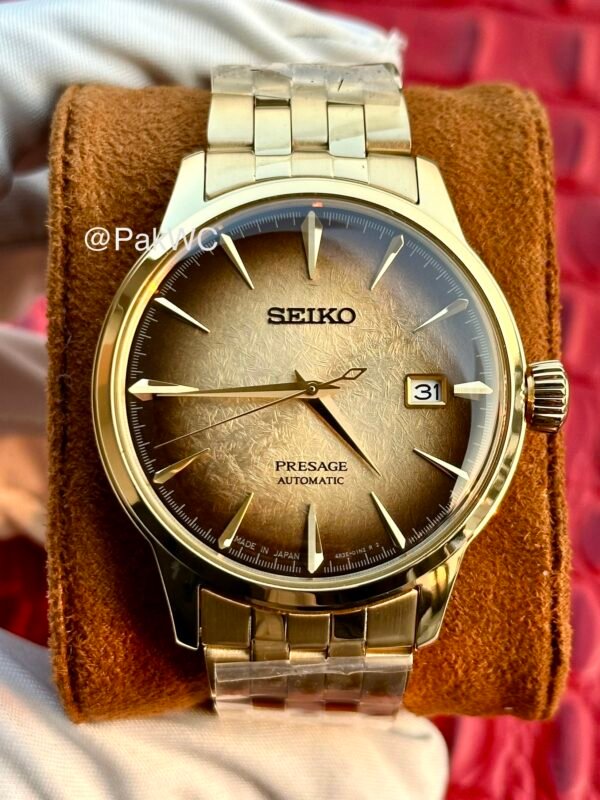 Seiko Presage Gold Flake Dial SRPK48 40.5mm