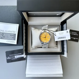 Citizen Tsuyosa Yellow Dial NJ0150-56Z 40mm - Image 5