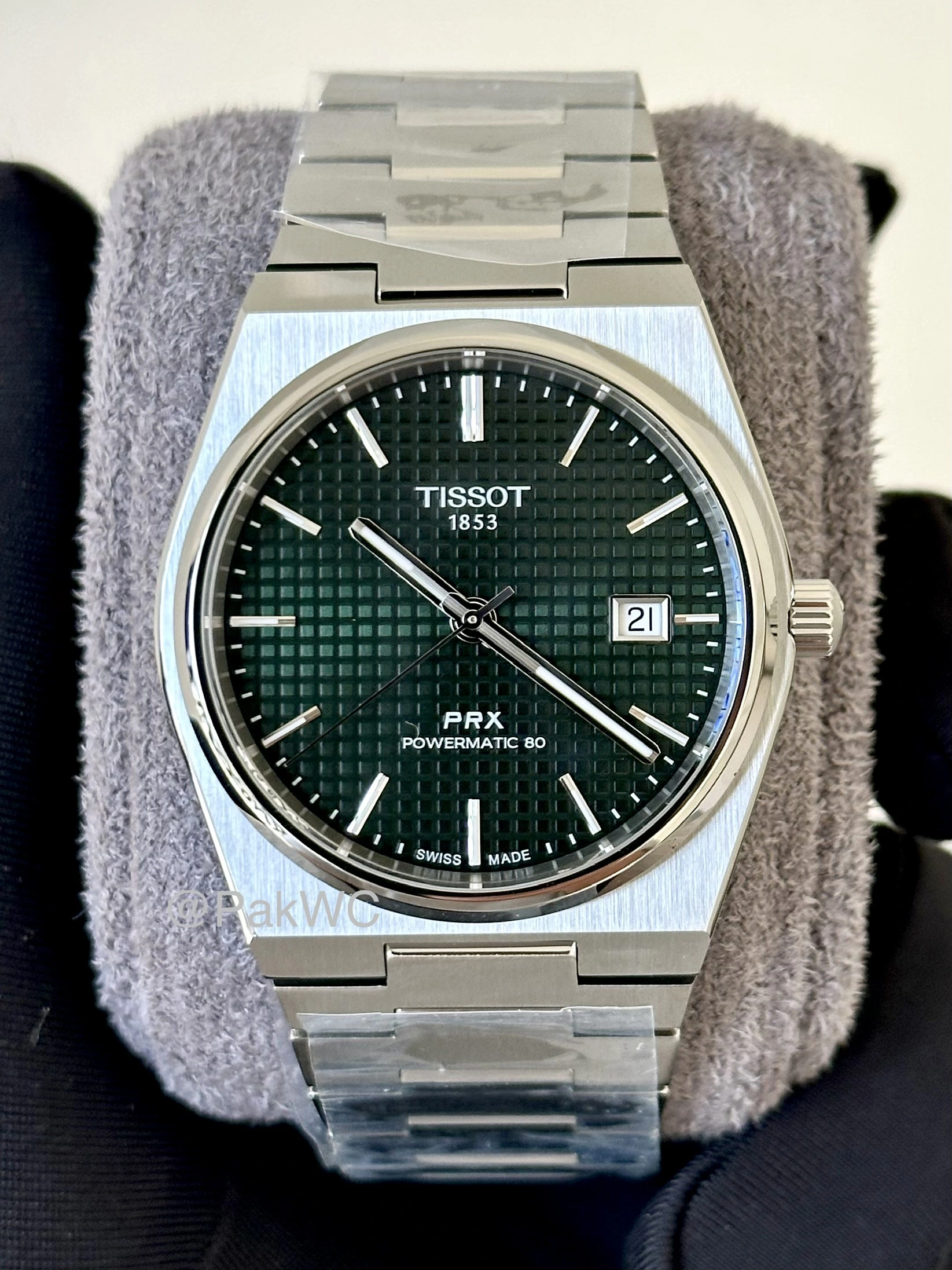 Tissot PRX Green Automatic T137.407.11.091.00 40mm