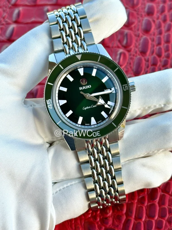 RADO Captain Cook Green Dial R32505313 42mm