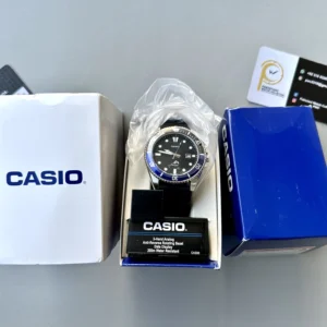 Casio Duro Blue/Black Quartz MDV106B-1A 44mm - Image 4