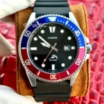 Casio Duro Blue/Red Quartz MDV106-1A2V 44mm