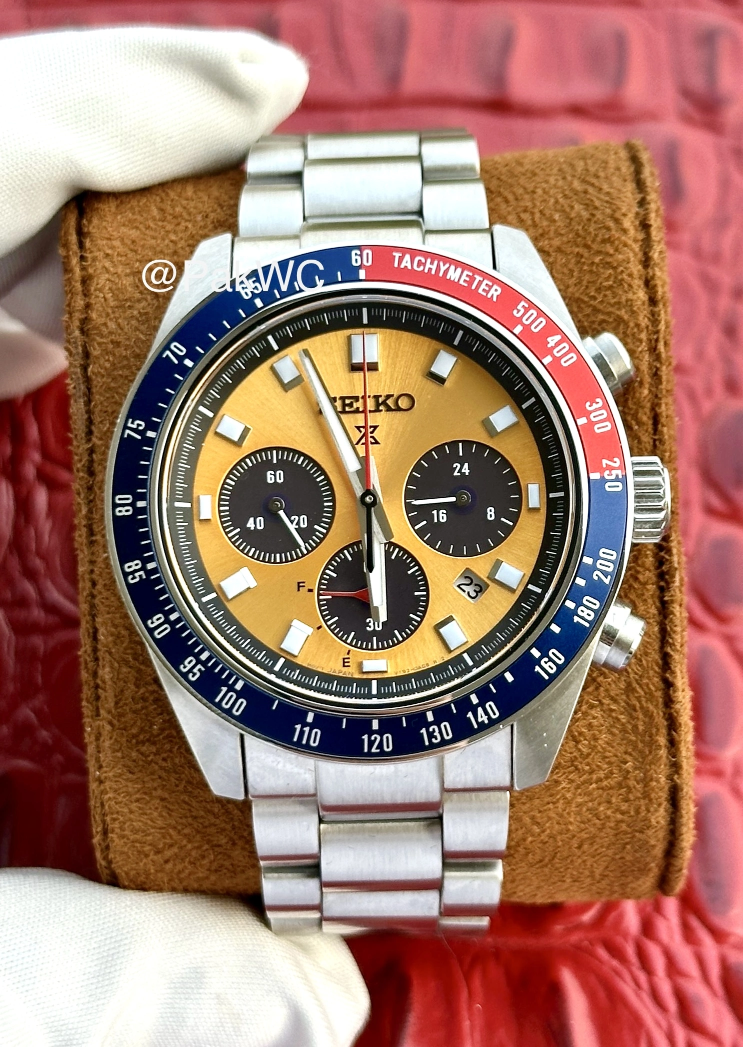 Seiko Speedtimer Pogue Men SSC947 41.4mm