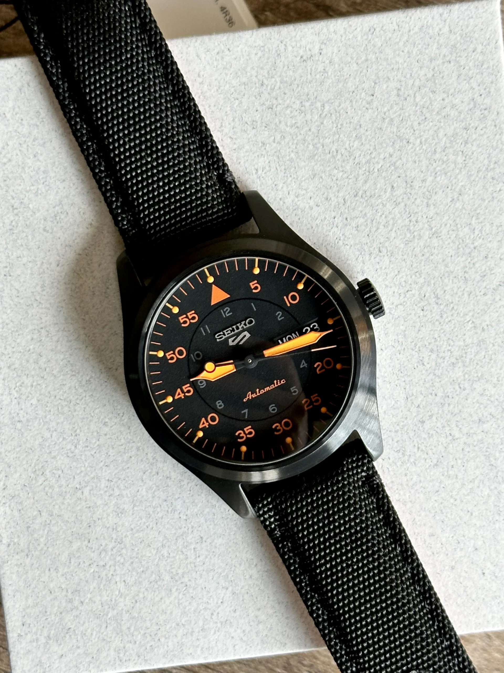 Seiko Sports Field Black Automatic SRPH33K1 39.4mm