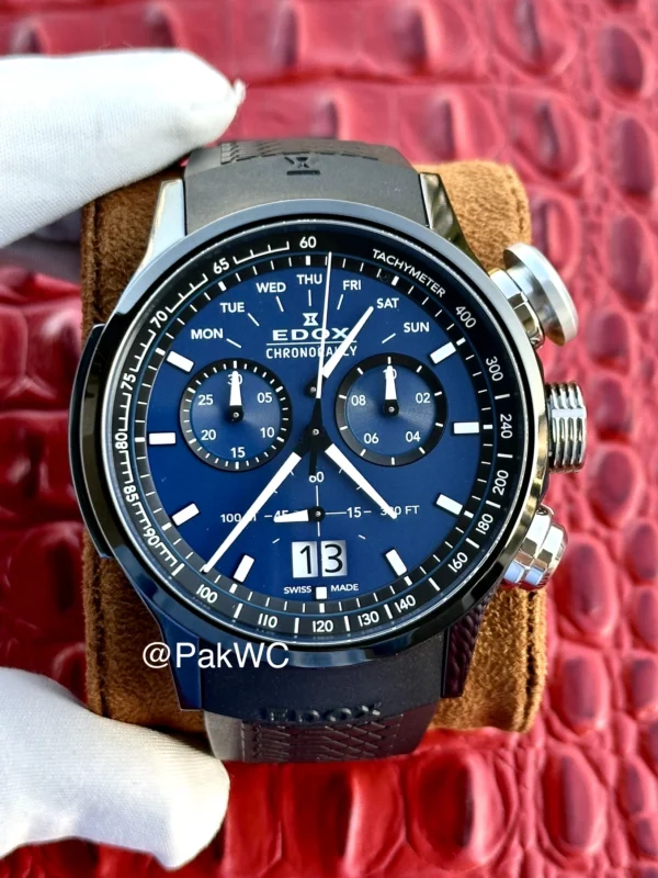 EDOX Chronorally Quartz Chronograph Men 48mm