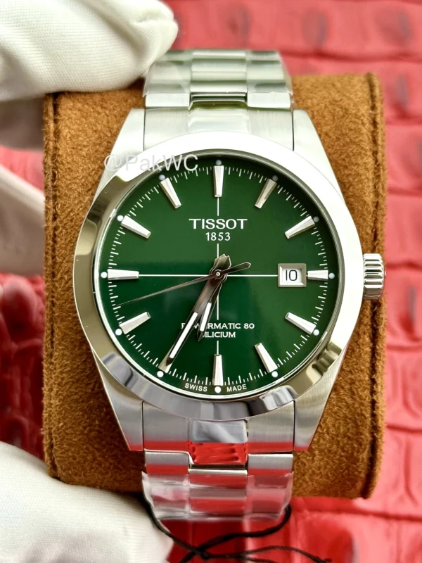Tissot Gentleman Green Dial T127.407.11.091.01 40mm