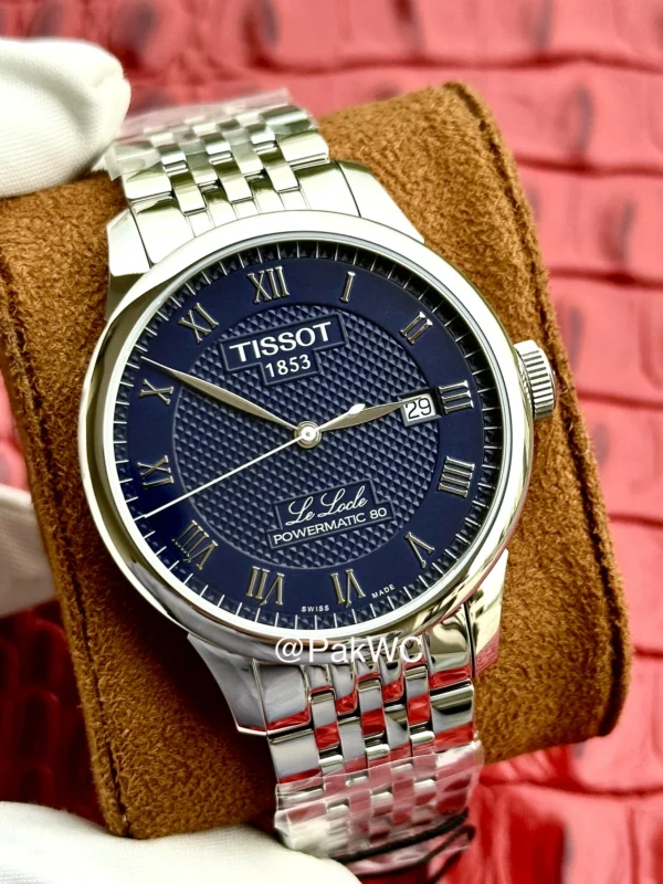 Tissot Le Locle Blue Automatic Men T006.407.11.043.00 39.3mm
