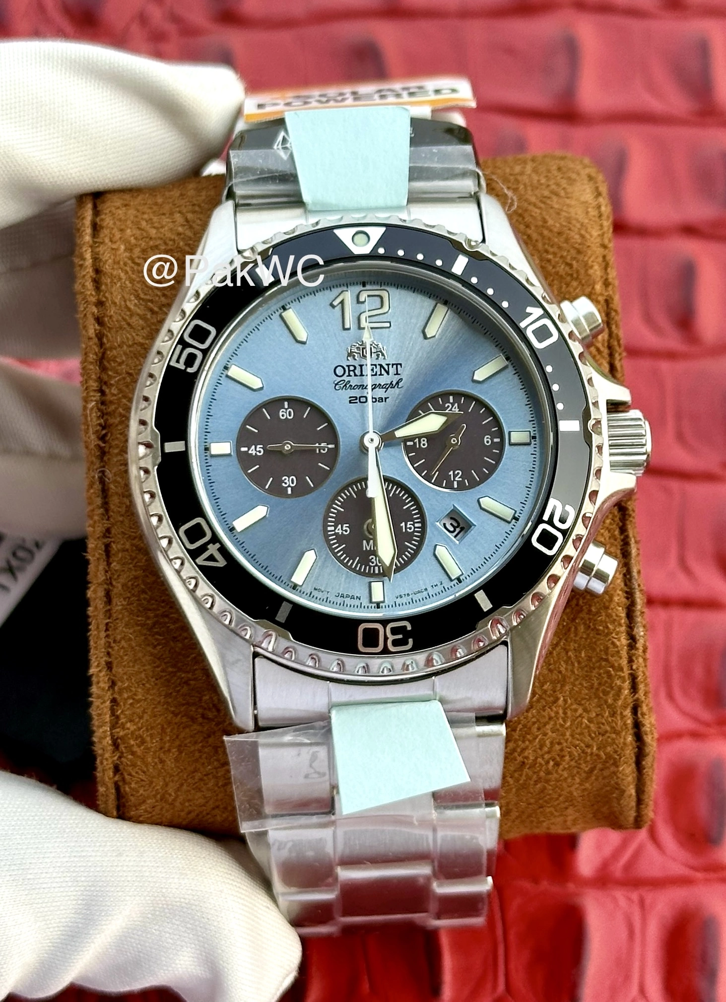 Orient Solar Quartz Chronograph RA-TX0206L10B 42.8mm
