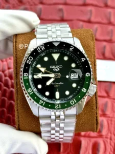 Seiko 5 Sports GMT Green Automatic SSK035K1 42.5mm