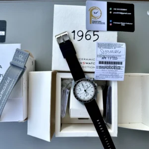 Omega x Swatch 1965 Men S033M106 42mm - Image 6