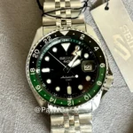 Seiko 5 Sports GMT Green Automatic SSK035K1 42.5mm