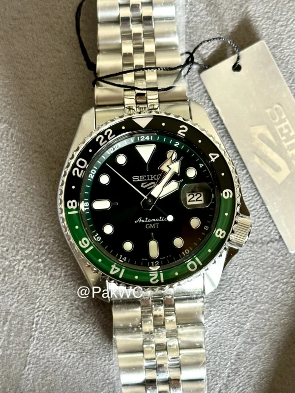 Seiko 5 Sports GMT Green Automatic SSK035K1 42.5mm