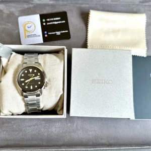 Seiko SKX Black Automatic Men SRPE57K1 40mm - Image 5