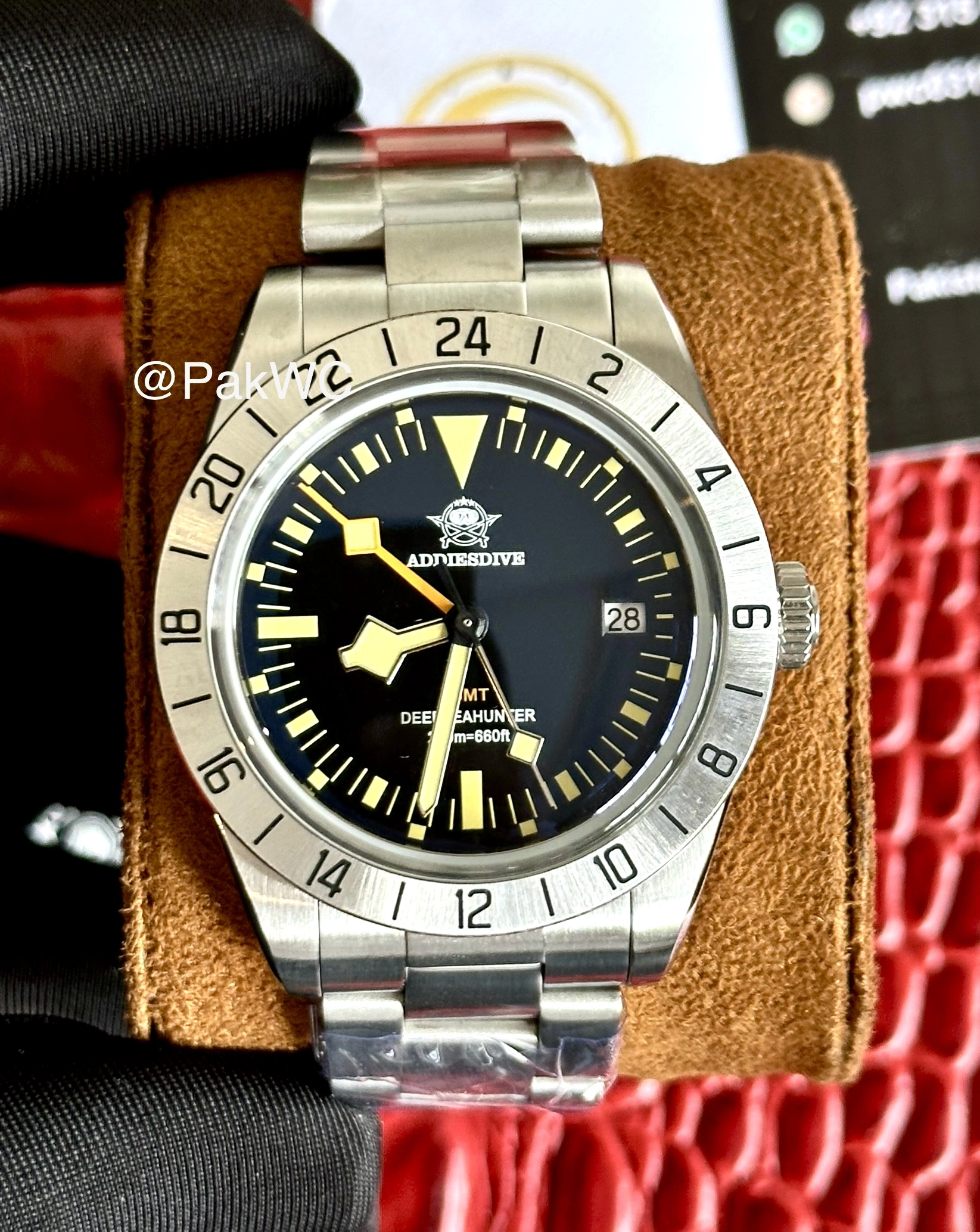 Addiesdive BB Diver GMT Quartz AD2036 39mm