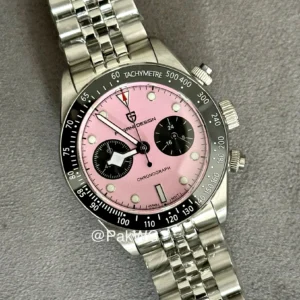 Pagani Design BB Pink Dial Quartz PD-1813 39.5mm