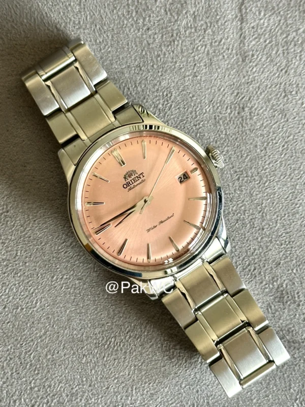 Orient Bambino Version 7 Salmon Dial RA-AC0M11Y30B 38.4mm