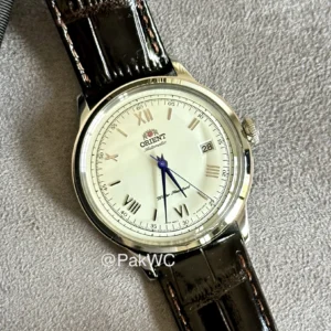 Orient Bambino White Dial Blue Hands FAC00009W0 40.5mm