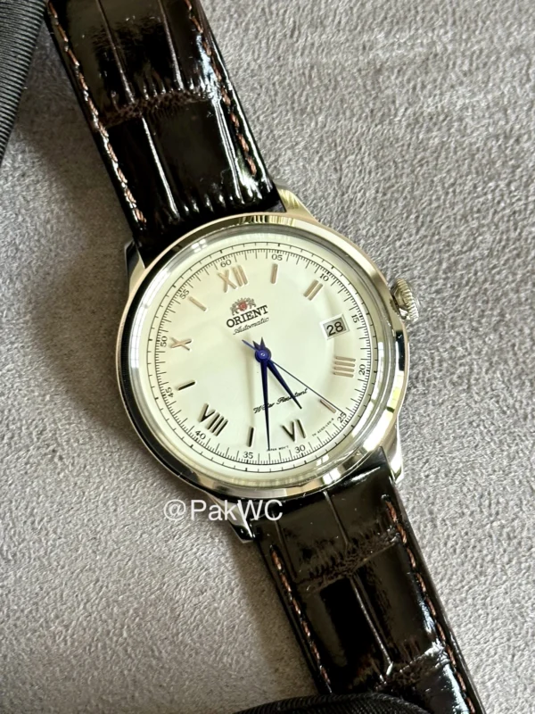 Orient Bambino White Dial Blue Hands FAC00009W0 40.5mm