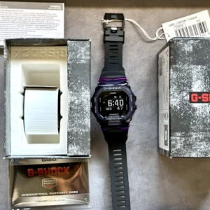 Casio Gshock Bluetooth Black/Purple GBD-200SM-1A6 45.9mm - Image 5