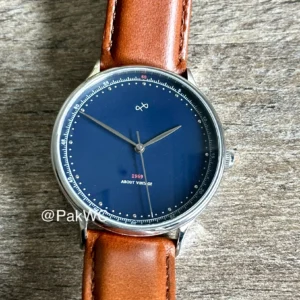 About Vintage 1969 Quartz Blue Dial Men 39mm