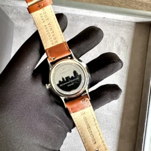 About Vintage 1969 Quartz Blue Dial Men 39mm - Image 5