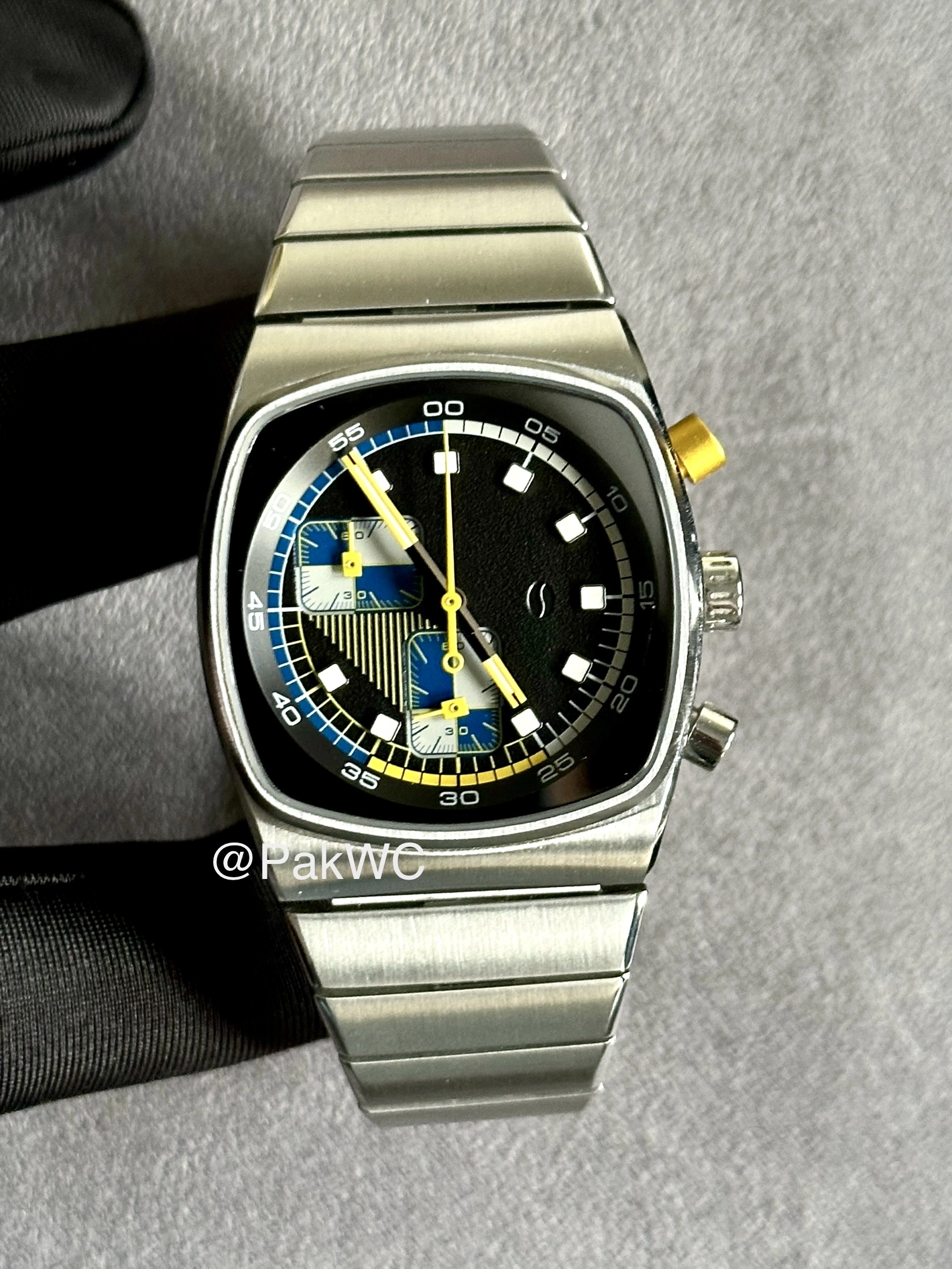 Brew Super Metric Royal Blue Meca Quartz 36mm