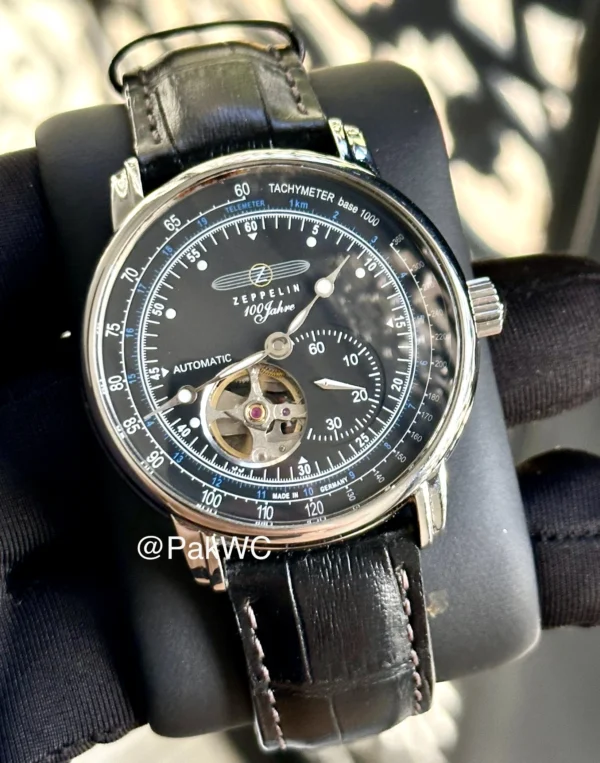 Zeppelin German Open Heart Automatic 7662-2 40mm